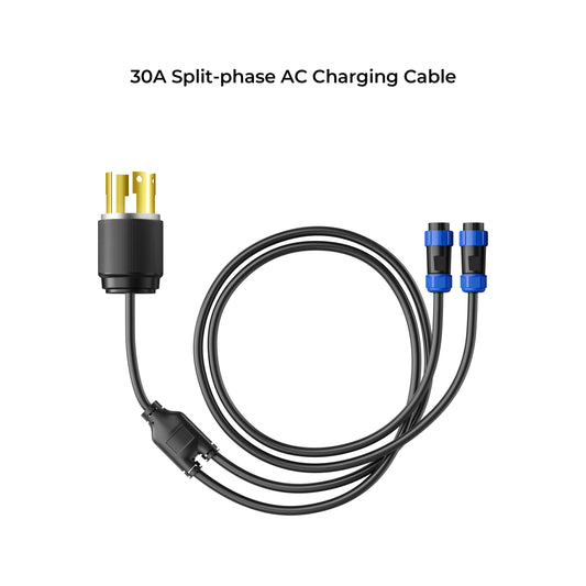 30A AC Charging Cable For Split-Phase Function