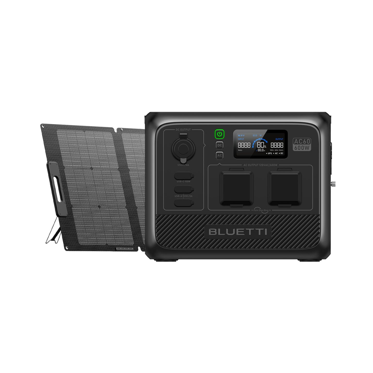 BLUETTI AC60 Portable Power Station | 600W 403Wh
