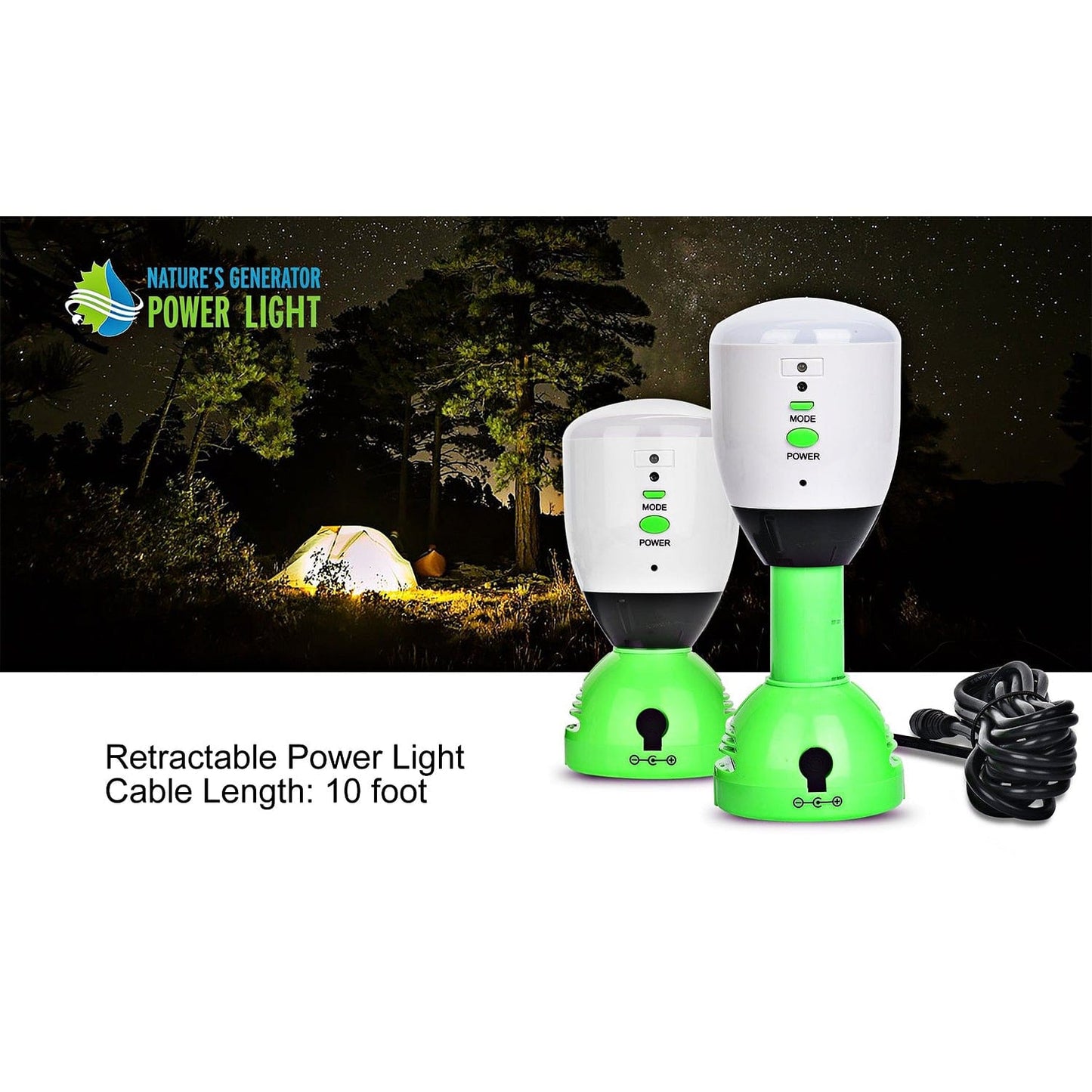 Nature's Generator Power Light - 4 Pack