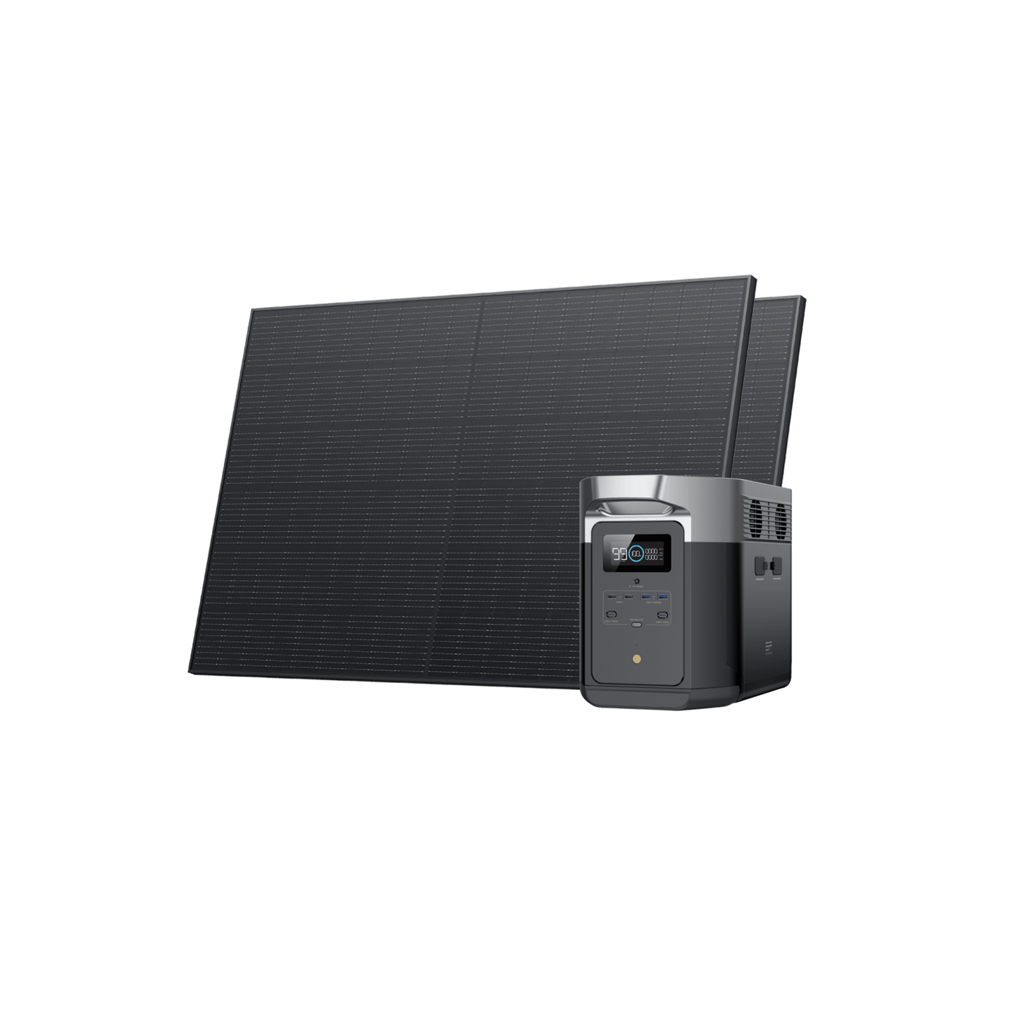 EcoFlow DELTA Max Portable Power Station + 2*400W Rigid Solar Panel